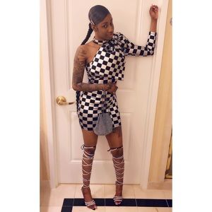 Christian Cowan exclusive bow dress